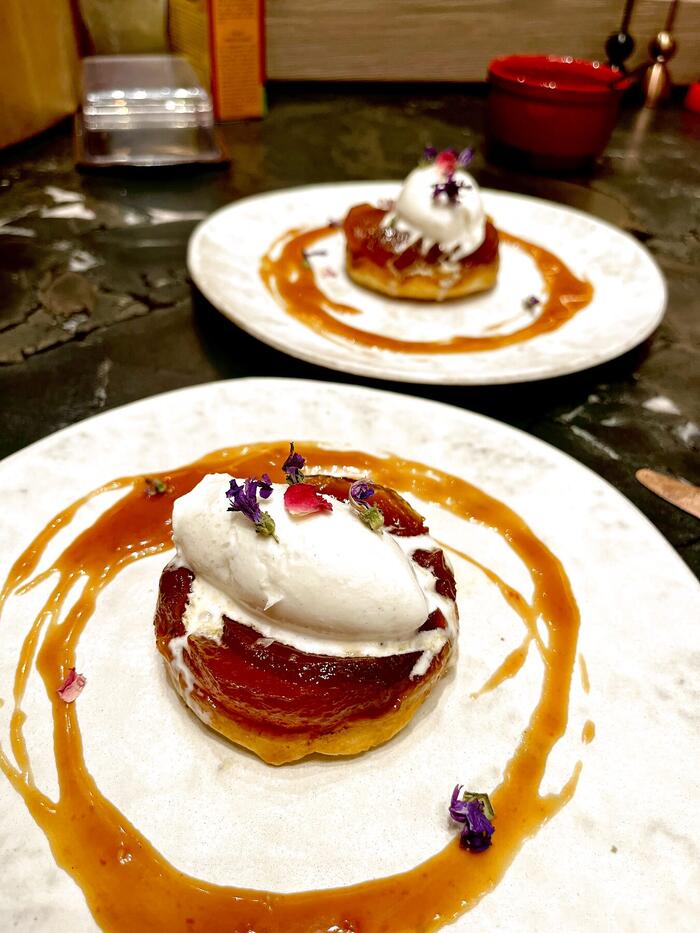 Private chef dish