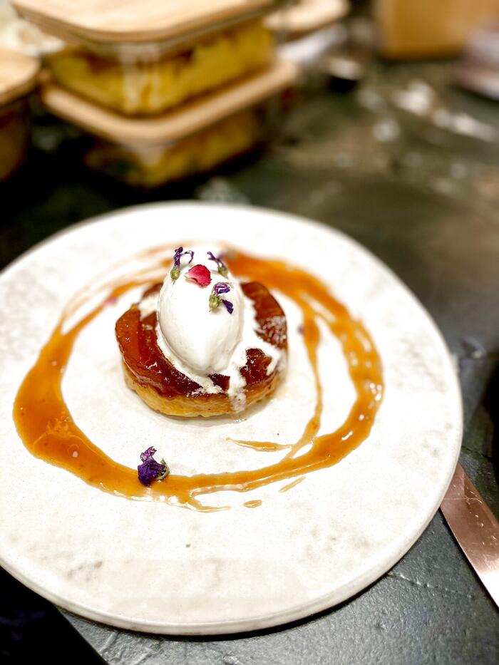 Private chef dish